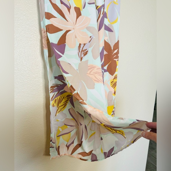 Liliana Leafy Elastic Waisted Pants Sz S NWOT - Picture 3 of 7